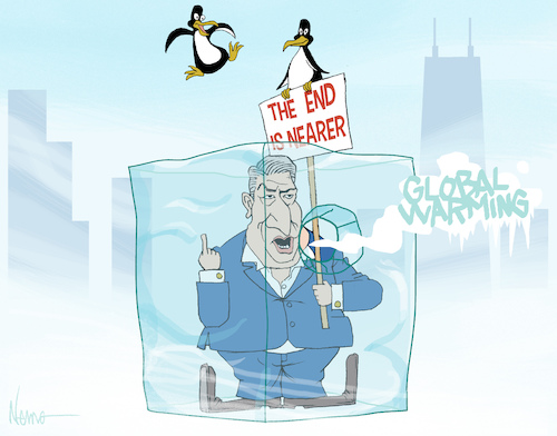 Hot Air and Polar Vortex