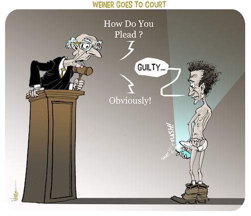 Weiner Goes to Court