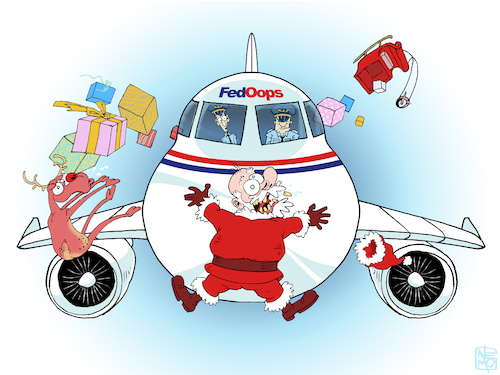 Cartoon: Xmas Air Traffic (medium) by NEM0 tagged christmas,santa,clauss,xmas,consumption,sled,rudolf,rudolph,deer,plane,fedex,air,traffic,airplane,gift,gifts,delvery,ecommerce,nemo,nem0,parcels,christmas,santa,clauss,xmas,consumption,sled,rudolf,rudolph,deer,plane,fedex,air,traffic,airplane,gift,gifts,delvery,ecommerce,nemo,nem0,parcels