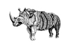 Cartoon: rhino (small) by Battlestar tagged nashorn rhino animals animal tiere