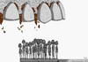 Cartoon: Teeth (small) by julianloa tagged starvation,hunger,toothbrush,teeth,food