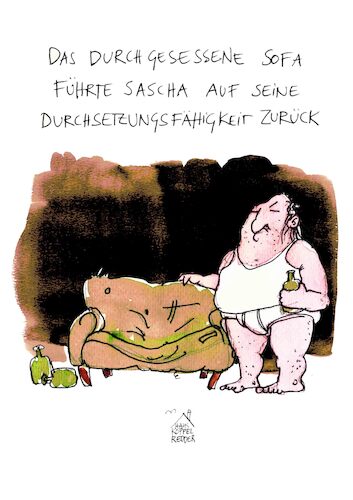 Cartoon: Durchsetzungsfähigkeit (medium) by Koppelredder tagged durchsetzungsfähigkeit,ehrgeiz,führungsqualität,führung,energie,wille,willenskraft,zielstrebigkeit,erfolg,bier,sofa,durchsetzungsfähigkeit,ehrgeiz,führungsqualität,führung,energie,wille,willenskraft,zielstrebigkeit,erfolg,bier,sofa