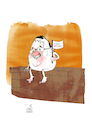 Cartoon: Humpty Dumpty (small) by Koppelredder tagged humptydumpty,laschet,söder,cdu,csu,bundestagswahl