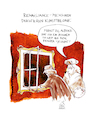 Cartoon: Kunsttheorie (small) by Koppelredder tagged renaissance,alberti,fenster,malerei,gemälde,kunsttheorie,früheneuzeit,kunst