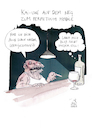 Cartoon: Perpetuum Mobile (small) by Koppelredder tagged rausch,suff,alkohol,perpetuummobile,wein,leer,voll