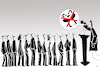 Cartoon: Puppet (small) by Wesam Khalil tagged politics,politician,puppet,speech,political,propaganda,conference