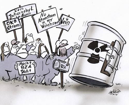 Cartoon: Atomkraftdemo (medium) by HSB-Cartoon tagged demo,demonstration,akw,bza,atomkraftwerk,brennelementezwischenlager,demo,demonstration,akw,bza,atomkraftwerk,brennelementezwischenlager,atom,energie,umwelt