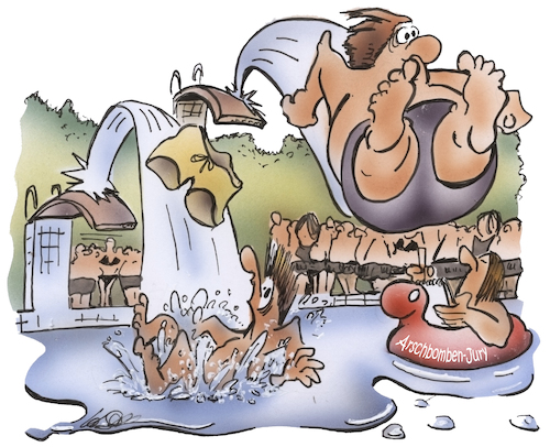 Cartoon: Badesaison (medium) by HSB-Cartoon tagged freibad,badesaison,arschbombe,schwimmen,schwimmbecken,bademeister,bademeisterin,badeanstalt,freischwimmer,kraul,brustschwimmenbadezeit,sommer,freibad,badesaison,arschbombe,schwimmen,schwimmbecken,bademeister,bademeisterin,badeanstalt,freischwimmer,kraul,brustschwimmenbadezeit,sommer