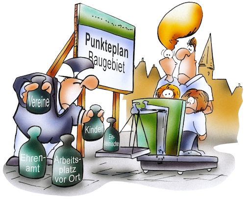 Cartoon: Baugrundstücke (medium) by HSB-Cartoon tagged bauboom,baugrundstück,grundstück,immobilie,baustelle,bauherr,grundstücksverkauf,punktesystem,punkteplan,hausbesitzer,hausbau,makler,immobilienmakler,immobilienbörse,grundstücksvergabe,familie,einfamilienhaus,doppelhaus,doppelhaushälfte,grundstücksbesitzer,ehrenamt,karikatur,karikaturzeichner,karikaturist,immobilienpreis,grundstückspreis,eigenheim,eigenheimbesitzer,baukindergeld,immobilienmarkt,mietpreis,bauboom,baugrundstück,grundstück,immobilie,baustelle,bauherr,grundstücksverkauf,punktesystem,punkteplan,hausbesitzer,hausbau,makler,immobilienmakler,immobilienbörse,grundstücksvergabe,familie,einfamilienhaus,doppelhaus,doppelhaushälfte,grundstücksbesitzer,ehrenamt,karikatur,karikaturzeichner,karikaturist,immobilienpreis,grundstückspreis,eigenheim,eigenheimbesitzer,baukindergeld,immobilienmarkt,mietpreis