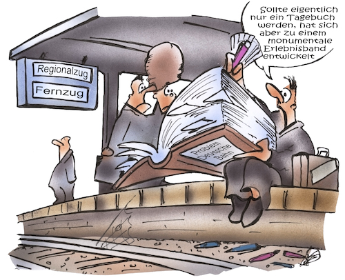 Cartoon: Bundesbahnprobleme (medium) by HSB-Cartoon tagged db,deutsche,bundesbahn,zug,zugstrecke,verspätung,zugausfall,bahnproblem,schienenverkehr,schienenersatzverkehr,bahnhof,bahnhöfe,fernzug,regionalzug,pendler,bahnpendler,bahnkunde,elok,lokomotive,bahnausfall,stellwerkproblem,zugreisende,hauptbahnhof,personennahverkehr,öpnv,db,deutsche,bundesbahn,zug,zugstrecke,verspätung,zugausfall,bahnproblem,schienenverkehr,schienenersatzverkehr,bahnhof,bahnhöfe,fernzug,regionalzug,pendler,bahnpendler,bahnkunde,elok,lokomotive,bahnausfall,stellwerkproblem,zugreisende,hauptbahnhof,personennahverkehr,öpnv