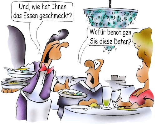 Cartoon: DSGVO (medium) by HSB-Cartoon tagged data,storage,bestimmung,daten,datenschutz,datenschutzbestimmung,datenschutzgrundverordnung,datenspeicherung,dsgvo,einwilligung,europa,europäisches,recht,grundverordnung,restaurant,speichern,speicherung,verbraucher,verbraucherschutz,data,storage,bestimmung,daten,datenschutz,datenschutzbestimmung,datenschutzgrundverordnung,datenspeicherung,dsgvo,einwilligung,europa,europäisches,recht,grundverordnung,restaurant,speichern,speicherung,verbraucher,verbraucherschutz