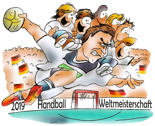 Cartoon: Handball-WM (medium) by HSB-Cartoon tagged ad,advertisement,championship,handball,offspring,player,sports,team,worldcup,young,professionals,youth,airbrush,angebot,ball,ballsport,cartoon,deutschland,druck,freizeit,handballspieler,handballvereine,handballwm,heimwm,hsb,hsbc,hsbcartoon,jugend,jugendförderung,karikatur,karrikatur,mannschaft,nachwuchs,nachwuchswerbung,nationalmannschaft,nationalspieler,schulter,spieler,sport,sportverein,sportvereine,turnier,weltmeisterschaft,werbeeffekt,werbung,wm,ad,advertisement,championship,handball,offspring,player,sports,team,worldcup,young,professionals,youth,airbrush,angebot,ball,ballsport,cartoon,deutschland,druck,freizeit,handballspieler,handballvereine,handballwm,heimwm,hsb,hsbc,hsbcartoon,jugend,jugendförderung,karikatur,karrikatur,mannschaft,nachwuchs,nachwuchswerbung,nationalmannschaft,nationalspieler,schulter,spieler,sport,sportverein,sportvereine,turnier,weltmeisterschaft,werbeeffekt,werbung,wm