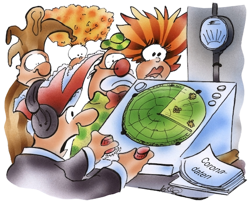 Cartoon: Karnevalsradar (medium) by HSB-Cartoon tagged karneval,fasching,fassenacht,rosenmontag,rosenmontagsumzug,narren,karnevalsfeier,prunksitzung,karrikatur,radar,radarschirm,virus,infektion,pandemie,lockdown,cartoon,karnevalsparty,veranstaltung,karikatur,karneval,fasching,fassenacht,rosenmontag,rosenmontagsumzug,narren,karnevalsfeier,prunksitzung,karrikatur,radar,radarschirm,virus,infektion,pandemie,lockdown,cartoon,karnevalsparty,veranstaltung,karikatur