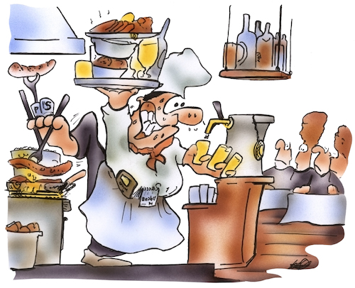 Cartoon: Personalmangel in der Gastronomi (medium) by HSB-Cartoon tagged gastronomie,gaststätte,gaststättenpersonal,personalsuche,karrikatur,personalangebot,job,jobvergabe,jobsuche,gastwirt,gastwirtschaft,koch,kellner,ober,thekenpersonal,lokal,kneipe,wirtshaus,restaurantbesucher,karikatur,ausflugslokal,gastronomie,gaststätte,gaststättenpersonal,personalsuche,karrikatur,personalangebot,job,jobvergabe,jobsuche,gastwirt,gastwirtschaft,koch,kellner,ober,thekenpersonal,lokal,kneipe,wirtshaus,restaurantbesucher,karikatur,ausflugslokal