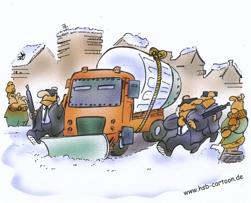 Cartoon: Salzknappheit (medium) by HSB-Cartoon tagged salt,tightness,traffic,winter,snow,ice,security,salz,verkehr,schnee,eis,sicherheit,cartoon,hsb,hsbcartoon,hsbcartoonde,airbrush,airbrushcartoon,airbrushart,karikatur,winter,schnee,verkehr