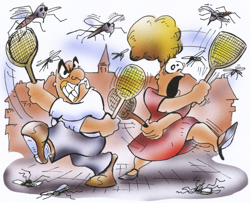 Cartoon: Sommerzeit ist Mückenzeit (medium) by HSB-Cartoon tagged mücken,insekten,fliegen,killermücke,biene,wespe,wespen,schnacke,mückenstich,allergie,fliegenklatsche,karikatur,karikaturist,karikaturzeichner,mückenplage,wespenplage,cartoon,cartoonmotiv,wespenstich,insektenstich,natur,insektenschutzmittel,mückenschutzmittel,autan,wespenangriff,mückenschwarm,insektenschwarm,wespenschwarm,killerbiene,sommer,sommerzeit,mücken,insekten,fliegen,killermücke,biene,wespe,wespen,schnacke,mückenstich,allergie,fliegenklatsche,karikatur,karikaturist,karikaturzeichner,mückenplage,wespenplage,cartoon,cartoonmotiv,wespenstich,insektenstich,natur,insektenschutzmittel,mückenschutzmittel,autan,wespenangriff,mückenschwarm,insektenschwarm,wespenschwarm,killerbiene,sommer,sommerzeit