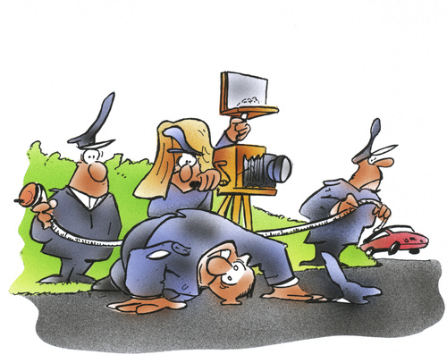 Cartoon: Verkehrskontrolle (medium) by HSB-Cartoon tagged traffic,control,verkehrskontrolle,police,policeman,car,street,verkehr,strasse,polizei,radar,airbrush,verkehrskontrolle,verkehr,polizei