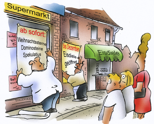 Cartoon: Weihnachtsgeschäft (medium) by HSB-Cartoon tagged ferien,supermarkt,eisdiele,geschäft,umsatz,verkauf,einzelhandel,weihnachten,weihnachtsgeschäft,ferien,supermarkt,eisdiele,geschäft,umsatz,verkauf,einzelhandel,weihnachten,weihnachtsgeschäft