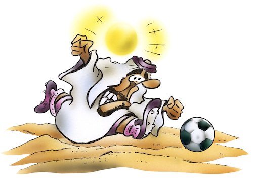 Cartoon: WM 2022 (medium) by HSB-Cartoon tagged wm,worldchampionship,qatar,katar,soccer,fussball,fußball,scheich,wüste,dessert,weltmeisterschaft,fussballspiel,nationalmannschaft,team,cartoon,wm,worldchampionship,qatar,katar,soccer,fussball,fußball,scheich,wüste,dessert,weltmeisterschaft,fussballspiel,nationalmannschaft,team,cartoon