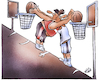 Cartoon: Basketball (small) by HSB-Cartoon tagged basketball,sport,sportler,basketballkorb,basketballfeld,cartoon,karikatur,turnhalle,stadion,basketballbundesliga,verein,club,spieler