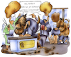 Cartoon: Friseur Lockdown (small) by HSB-Cartoon tagged friseur,frisur,lockdown,pandemie,covid19,corona,friseuse,frisiersalon,hundefriseur,haarschnitt,cartoon,hunde,barbier