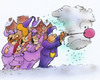 Cartoon: Karnevalskälte (small) by HSB-Cartoon tagged karneval,fasching,wetter,pappnase,kälte
