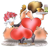 Cartoon: Liebe (small) by HSB-Cartoon tagged liebe,valentinstag,ehepaar,mann,frau,eheleute,herz,love,beziehung,ehe,cartoon,küssen,kuß,gatte,ehefrau,ehemann