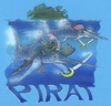 Cartoon: marlin pirat (small) by HSB-Cartoon tagged sea ocean fish marlin pirat