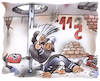 Cartoon: marode Feuerwachen (small) by HSB-Cartoon tagged feuerwehr,feuerwehrmann,brandwache,feuerwache,feuerwehrwache,brandbekämpfung,112,feuernotruf,notrufnummer,brandmeldung,feuerwehreinsatz,marode,gebäude,feuerwehrleiter,feuerwehrstange,brandmeister,freiwillige