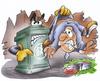 Cartoon: Müllsünder (small) by HSB-Cartoon tagged müll,unrat,mülltonne,umweltverschmutzung,umweltverschmutzer,müllbehälter,umweltschutz,karikatur,umweltsünder