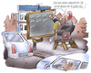 Cartoon: Parkleitsystem (small) by HSB-Cartoon tagged parkleitsystem,parken,parkplatz,parkraum,innenstadt,verkehrsleitsystem,manuell,parkhaus,tiefgarage,ordnungsamt,verkehrsregelung,parkplatzordnung,parkfläche,parkgebühr,cartoon,karikatur,außenparkplatz,garage,parkkarte,verkehrsreglung,auto,autofahrer