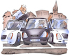 Cartoon: Parkplatzmangel (small) by HSB-Cartoon tagged parken,parkplatz,parkhaus,parkuhr,parkdauer,karikatur,aut,autofahrer,strassenverkehr,innenstadt,enge,knöllchen,parkplatzgebühr,parkwächter