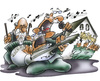 Cartoon: Rockoldies (small) by HSB-Cartoon tagged music,rock,rockmusic,konzert,concert,musicband,oldies,guitar,gitarre,schlagzeug,drums,opa,airbrushcartoon,airbrushzeichnung