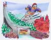 Cartoon: ski jumping 2 (small) by HSB-Cartoon tagged skijumping,winter,snow,sport,wintersport