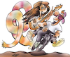 Cartoon: sport meets music (small) by HSB-Cartoon tagged sport,radfahren,fahrrad,bike,jugend,teenie,karikatur,teens,gitarre,musik,jungs,mädchen,spaß,fun,aktion,cartoon,spass,freizeit