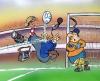 Cartoon: Sportberichterstattung (small) by HSB-Cartoon tagged sport,fussball,soccer,reporter,torwart,interview,stadion,