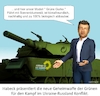 Cartoon: Die Grüne Gurke (small) by Cartoonfix tagged habeck,waffenlieferung,ukraine,russlad,konflikt