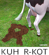 Cartoon: Kuh R-Kot (small) by Cartoonfix tagged qr,code,wortspiel