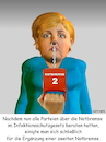 Cartoon: Notbremse 2 (small) by Cartoonfix tagged merkel,notbremse,infektionsschutzgesetz,änderung