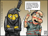 Cartoon: ninjas (small) by Wadalupe tagged ninjas,karate,defensa,kungfu,movies,leyenda,japon,guerra,sabotaje