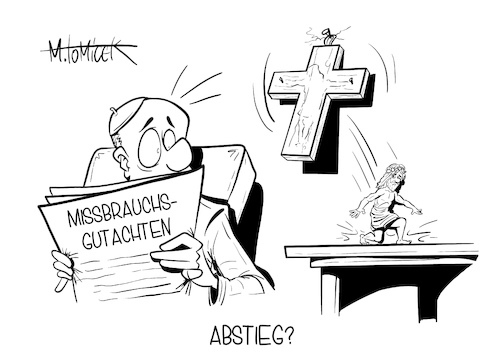 Cartoon: Abstieg? (medium) by Mirco Tomicek tagged köln,kölner,erzbistum,gutachten,missbrauch,missbrauchsgutachten,kardinal,woelki,kirche,glauben,gewalt,pressekonferenz,presse,vorgestellt,kruzifix,jesus,christus,kreuz,christen,christentum,religion,cartoon,karikatur,pressekarikatur,mirco,tomicek,köln,kölner,erzbistum,gutachten,missbrauch,missbrauchsgutachten,kardinal,woelki,kirche,glauben,gewalt,pressekonferenz,presse,vorgestellt,kruzifix,jesus,christus,kreuz,christen,christentum,religion,cartoon,karikatur,pressekarikatur,mirco,tomicek