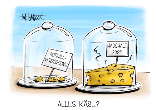 Cartoon: Alles Käse? (medium) by Mirco Tomicek tagged karl,lauterbach,gesundheit,krankenhaus,krankenhäuser,notfall,notfallversorgung,versorgung,notfälle,reform,bundeshaushalt,haushalt,lindner,kabinett,beschlossen,ampel,regierung,karikatur,pressekarikatur,cartoon,mirco,tomicek,karl,lauterbach,gesundheit,krankenhaus,krankenhäuser,notfall,notfallversorgung,versorgung,notfälle,reform,bundeshaushalt,haushalt,lindner,kabinett,beschlossen,ampel,regierung,karikatur,pressekarikatur,cartoon,mirco,tomicek