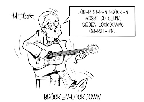 Cartoon: Brücken-Lockdown (medium) by Mirco Tomicek tagged armin,laschet,brückenlockdown,brücken,lockdown,brücke,überbrücken,lockdowns,shutdown,vorschlag,ministerrunde,cdu,csu,union,vorsitzender,kanzlerkandidat,kanzlerfrage,kanzleramt,frage,corona,covid19,pandemie,virus,impfungen,ostern,nachdenken,peter,maffay,gitarre,cartoon,karikatur,pressekarikatur,mirco,tomicek,armin,laschet,brückenlockdown,brücken,lockdown,brücke,überbrücken,lockdowns,shutdown,vorschlag,ministerrunde,cdu,csu,union,vorsitzender,kanzlerkandidat,kanzlerfrage,kanzleramt,frage,corona,covid19,pandemie,virus,impfungen,ostern,nachdenken,peter,maffay,gitarre,cartoon,karikatur,pressekarikatur,mirco,tomicek