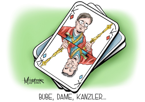 Bube Dame Kanzler