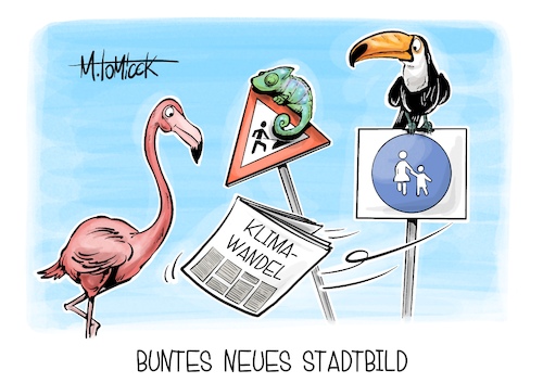 Buntes neues Stadtbild Buntes neues Stadtbild