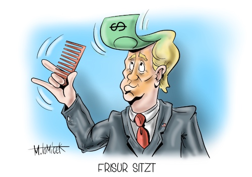 Frisur sitzt