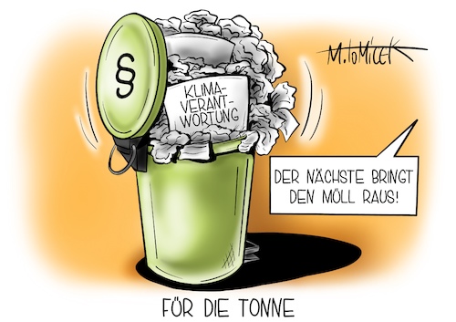 Cartoon: Für die Tonne (medium) by Mirco Tomicek tagged verfassungsgericht,gericht,verfassung,politik,klima,klimaschutz,schutz,klimaverantwortung,freiheitsrecht,rechte,recht,generationen,generation,fridays,for,future,2030,klimaschützer,verfassungsbeschwerden,reduktion,reduktionsziel,ziel,treibhausgasemissionen,treibhaus,treibhausgase,emissionen,cartoon,karikatur,pressekarikatur,mirco,tomicek,verfassungsgericht,gericht,verfassung,politik,klima,klimaschutz,schutz,klimaverantwortung,freiheitsrecht,rechte,recht,generationen,generation,fridays,for,future,2030,klimaschützer,verfassungsbeschwerden,reduktion,reduktionsziel,ziel,treibhausgasemissionen,treibhaus,treibhausgase,emissionen,cartoon,karikatur,pressekarikatur,mirco,tomicek