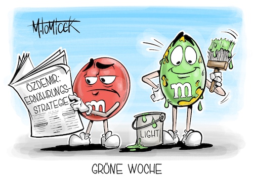 Cartoon: Grüne Woche (medium) by Mirco Tomicek tagged cem,özdemir,ernährungsstrategier,regierung,ampel,ernährung,nahrung,essen,gesund,zucker,fett,kinder,süßigkeiten,werbung,konsum,ungesund,grüne,woche,und,ms,cartoon,karikatur,pressekarikatur,mirco,tomicek,cem,özdemir,ernährungsstrategier,regierung,ampel,ernährung,nahrung,essen,gesund,zucker,fett,kinder,süßigkeiten,werbung,konsum,ungesund,grüne,woche,und,ms,cartoon,karikatur,pressekarikatur,mirco,tomicek