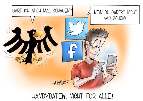 Handydaten nicht für alle!