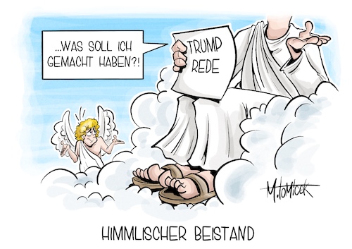 Cartoon: Himmlischer Beistand (medium) by Mirco Tomicek tagged milwaukee,donald,trump,erste,rede,nach,anschlag,schuss,ohr,usa,us,präsident,präsidentschaftswahl,wahl,wahlen,amerika,wahlkampf,gott,cartoon,karikatur,pressekarikatur,mirco,tomicek,milwaukee,donald,trump,erste,rede,nach,anschlag,schuss,ohr,usa,us,präsident,präsidentschaftswahl,wahl,wahlen,amerika,wahlkampf,gott,cartoon,karikatur,pressekarikatur,mirco,tomicek